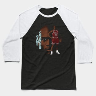 Michael Jordan Vertical Baseball T-Shirt